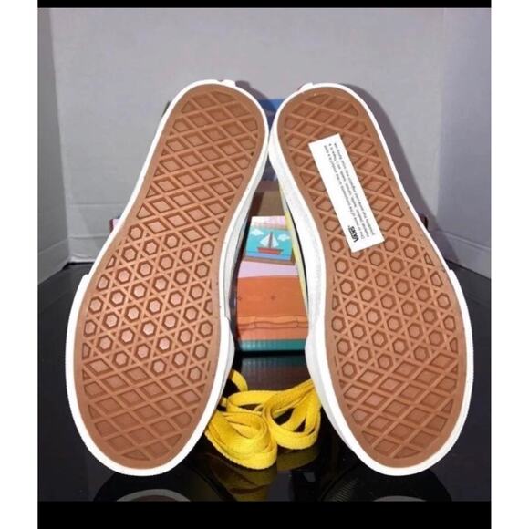 The Simpsons Sk8 Hi Family Portrait Sneakers Limited vans size 12.5 kids - Picture 7 of 9